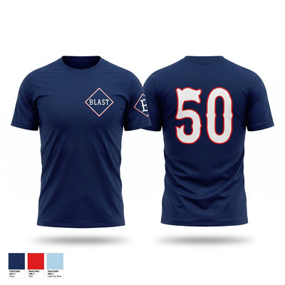 Blast Baseball Short Sleeve Performance Shirt - 1