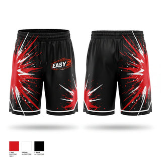 Athletic Shorts With Pockets, Rebels, Men's Basketball, Teamtime, Team time, sublimation, custom sports apparel, team uniforms, spirit wear, spiritwear, sports uniforms, custom shirts, team store, custom team store, fundraiser sports, apparel fundraiser