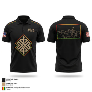 Short Sleeve Performance Polo, A Co 8th Psyop bn, Army, Teamtime, Team time, sublimation, custom sports apparel, team uniforms, spirit wear, spiritwear, sports uniforms, custom shirts, team store, custom team store, fundraiser sports, apparel fundraiser