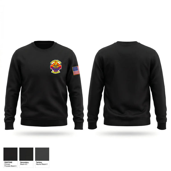 Crew Neck Sweatshirt, Timberline Fire LLC, Fire Department, Teamtime, Team time, sublimation, custom sports apparel, team uniforms, spirit wear, spiritwear, sports uniforms, custom shirts, team store, custom team store, fundraiser sports, apparel fundraiser