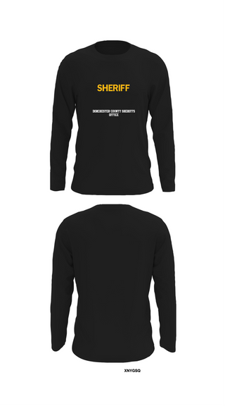 Long Sleeve Performance Shirt, Dorchester County Sheriffs office, , Teamtime, Team time, sublimation, custom sports apparel, team uniforms, spirit wear, spiritwear, sports uniforms, custom shirts, team store, custom team store, fundraiser sports, apparel fundraiser