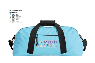 Duffle Bag, Minn Care Home Health, , Teamtime, Team time, sublimation, custom sports apparel, team uniforms, spirit wear, spiritwear, sports uniforms, custom shirts, team store, custom team store, fundraiser sports, apparel fundraiser