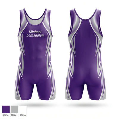Michael Lomsdalen Wrestling Singlet - 1