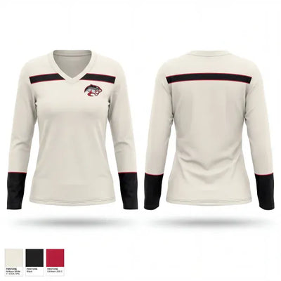 Cougars 97589637 Women's Long Sleeve V-neck Shirt - 1