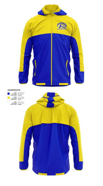 Bland High School Softball 1200236 Windbreaker - 1