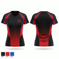 Midwest Xtreme Wrestling Women's Short Sleeve V-neck Shirt - 1