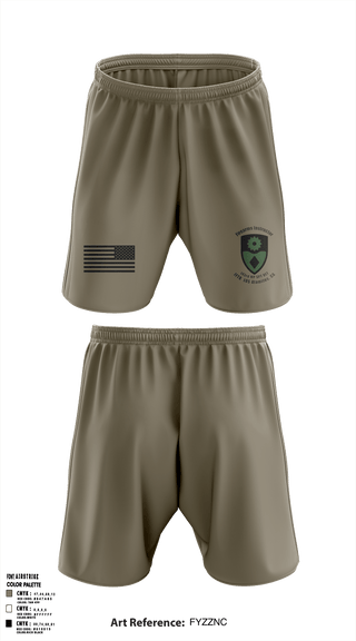 143rd Military Police SPT DET 83937109 Athletic Shorts With Pockets - 1