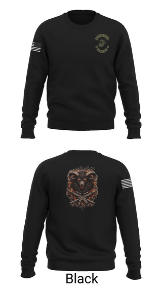 Crew Neck Sweatshirt, Black sheep, Marines, Teamtime, Team time, sublimation, custom sports apparel, team uniforms, spirit wear, spiritwear, sports uniforms, custom shirts, team store, custom team store, fundraiser sports, apparel fundraiser