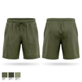 B Co 122ND ASB Athletic Shorts With Pockets - 1