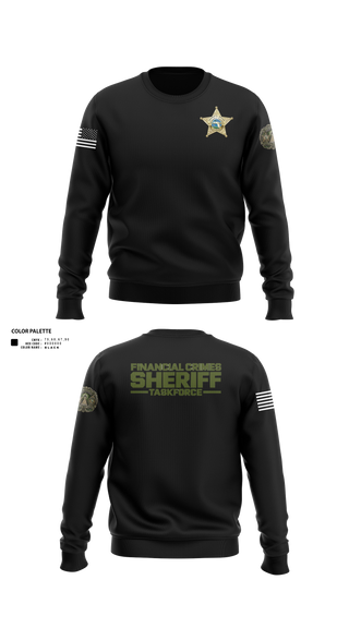 Crew Neck Sweatshirt, Financial Crimes, Police, Teamtime, Team time, sublimation, custom sports apparel, team uniforms, spirit wear, spiritwear, sports uniforms, custom shirts, team store, custom team store, fundraiser sports, apparel fundraiser