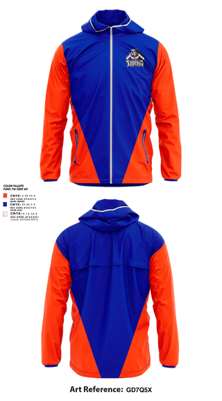 Windbreaker, Lucy Addison Middle School, Baseball, Teamtime, Team time, sublimation, custom sports apparel, team uniforms, spirit wear, spiritwear, sports uniforms, custom shirts, team store, custom team store, fundraiser sports, apparel fundraiser