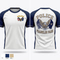 Franklin Park Police Soft Poly Tee Cotton Like Feel - 1