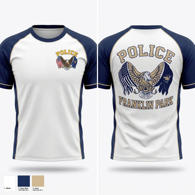 Franklin Park Police Soft Poly Tee Cotton Like Feel - 1