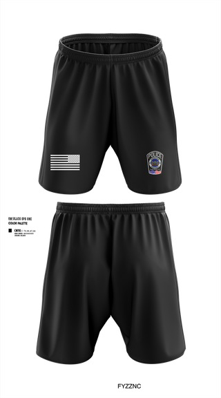Athletic Shorts With Pockets, Pennridge Regional Police, , Teamtime, Team time, sublimation, custom sports apparel, team uniforms, spirit wear, spiritwear, sports uniforms, custom shirts, team store, custom team store, fundraiser sports, apparel fundraiser