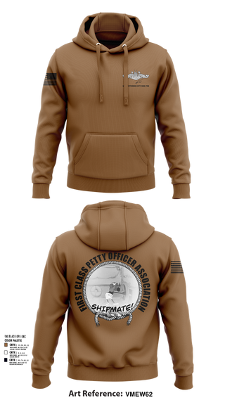 Hoodie, USS Jefferson City FCPOA, Navy, Teamtime, Team time, sublimation, custom sports apparel, team uniforms, spirit wear, spiritwear, sports uniforms, custom shirts, team store, custom team store, fundraiser sports, apparel fundraiser