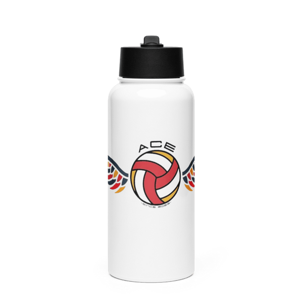 KYSA 88551364 Stainless Steel Water Bottle with a Straw Lid