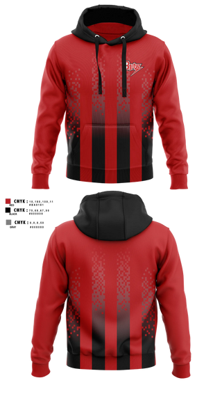 Hoodie, Chicago Blitz Youth Football and Cheer, , Teamtime, Team time, sublimation, custom sports apparel, team uniforms, spirit wear, spiritwear, sports uniforms, custom shirts, team store, custom team store, fundraiser sports, apparel fundraiser