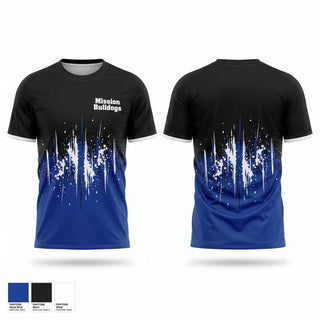 Football Jersey, Mission Bulldogs, Cross Country, Teamtime, Team time, sublimation, custom sports apparel, team uniforms, spirit wear, spiritwear, sports uniforms, custom shirts, team store, custom team store, fundraiser sports, apparel fundraiser