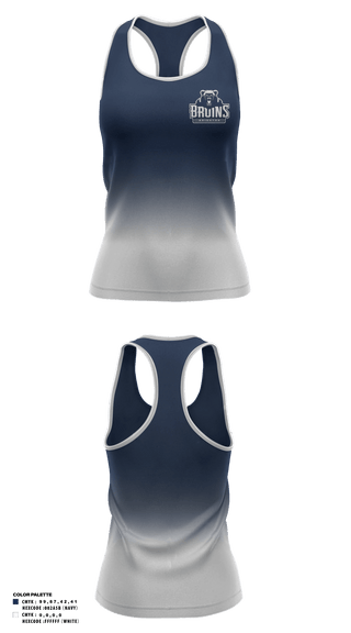 Brighton High School 	Tennis 96269099 Tank Top - 1