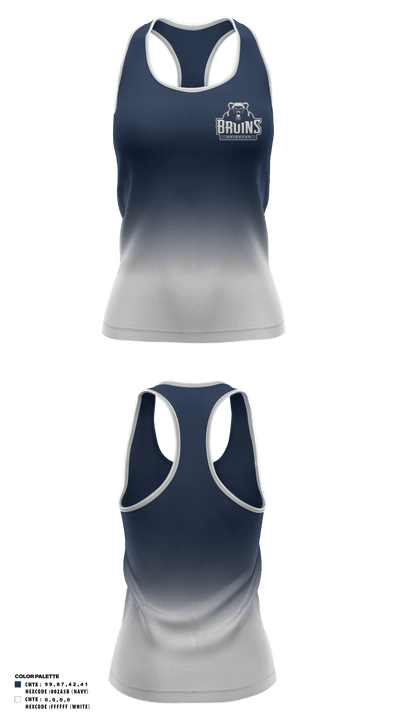 Brighton High School 	Tennis 96269099 Tank Top - 1