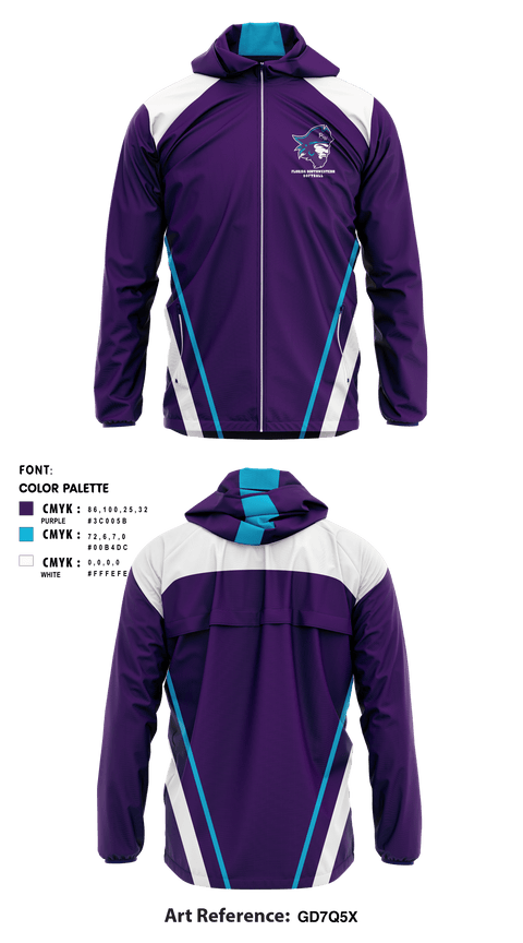 Florida Southwestern State College-Lee Campus	Softball 24782018 Windbreaker - 1