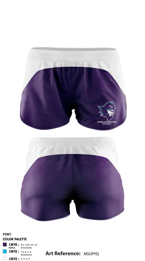 Florida Southwestern State College-Lee Campus	Softball 24782018 Women's Shorts - 1
