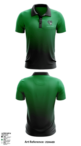 Atholton High School 	Tennis 66294544 Short Sleeve Performance Polo - 1