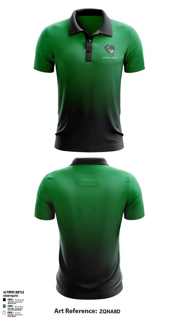 Atholton High School 	Tennis 66294544 Short Sleeve Performance Polo - 1