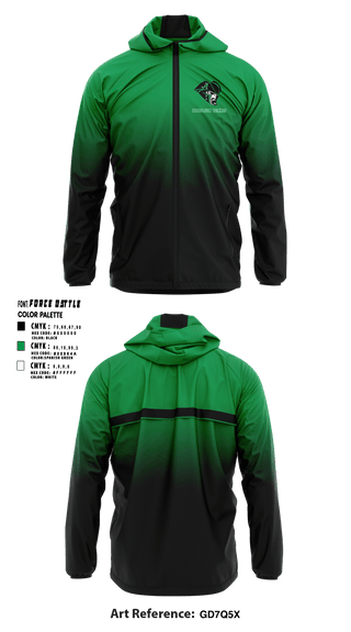 Atholton High School 	Tennis 66294544 Windbreaker - 1