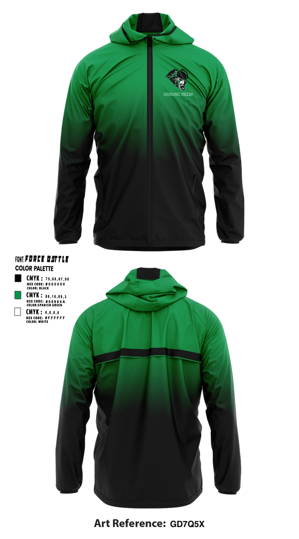 Atholton High School 	Tennis 66294544 Windbreaker - 1