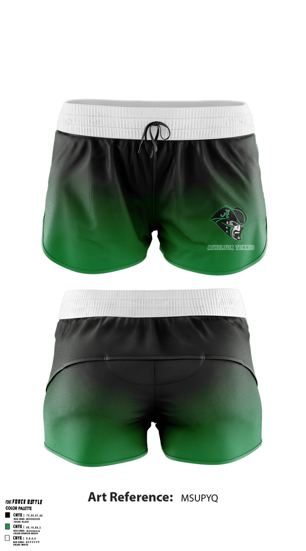 Atholton High School 	Tennis 66294544 Women's Shorts - 1