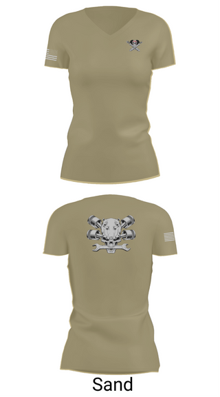 Womens Short Sleeve Vneck Shirt, Fox 1-320th F-CO FAR, , Teamtime, Team time, sublimation, custom sports apparel, team uniforms, spirit wear, spiritwear, sports uniforms, custom shirts, team store, custom team store, fundraiser sports, apparel fundraiser