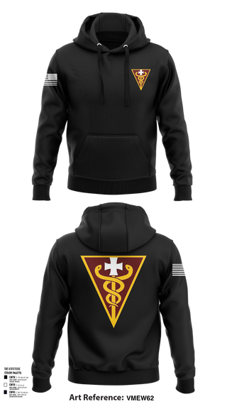 Hoodie, 3D THEATER MEDICAL COMMAND, , Teamtime, Team time, sublimation, custom sports apparel, team uniforms, spirit wear, spiritwear, sports uniforms, custom shirts, team store, custom team store, fundraiser sports, apparel fundraiser