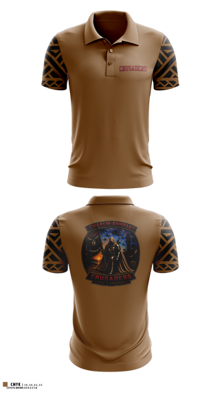 Short Sleeve Performance Polo, Crusaders, Army, Teamtime, Team time, sublimation, custom sports apparel, team uniforms, spirit wear, spiritwear, sports uniforms, custom shirts, team store, custom team store, fundraiser sports, apparel fundraiser