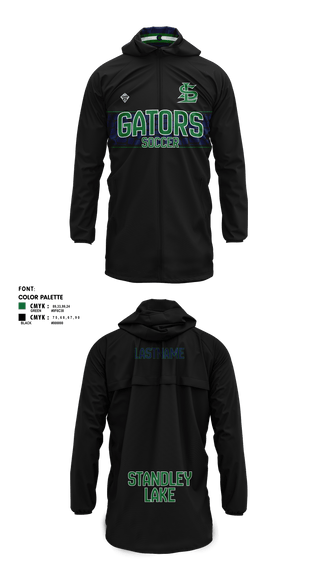 Standley Lake HS Girls Soccer 23167606 Extended Jacket Tempest Sideline Jacket - 5