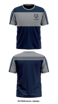 Mel Ott Panthers 8799044 Short Sleeve Performance Shirt - 1
