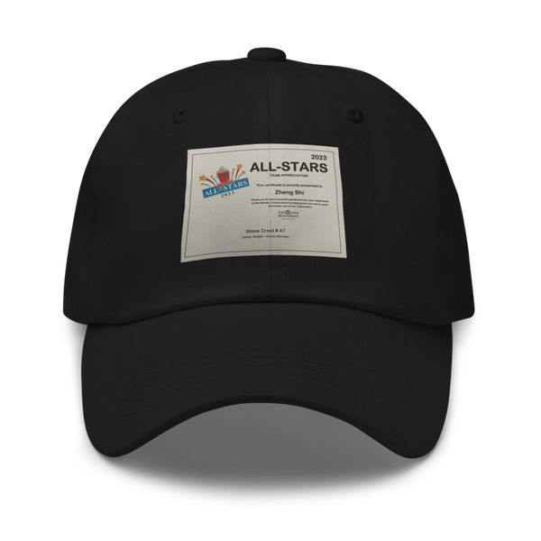 Dad hat - Black