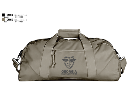 Duffle Bag, Georgia Recovery Unit, , Teamtime, Team time, sublimation, custom sports apparel, team uniforms, spirit wear, spiritwear, sports uniforms, custom shirts, team store, custom team store, fundraiser sports, apparel fundraiser