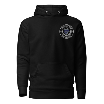 Ashe County Fire Marshal Office 3223251 Unisex Premium Hoodie | Cotton Heritage M2580