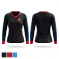 Coalition CTX 12786628 Women's Long Sleeve V-neck Shirt - 3