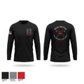 Burlington Volunteer Fire Department (BVFD) Long Sleeve Performance Shirt - 1