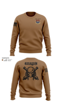A Btry 1-206th FA Crew Neck Sweatshirt - 21