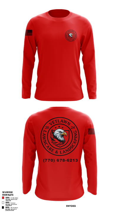 Vetlawn 83001110 Long Sleeve Performance Shirt - 10