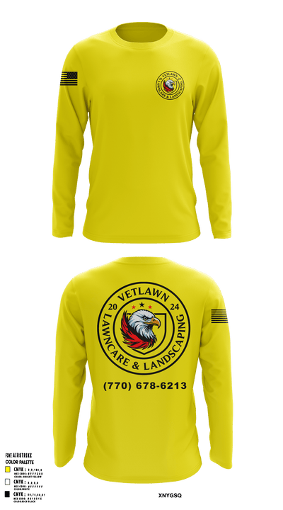 Vetlawn 83001110 Long Sleeve Performance Shirt - 12