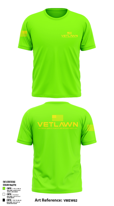 Vetlawn 83001110 Short Sleeve Performance Shirt - 11