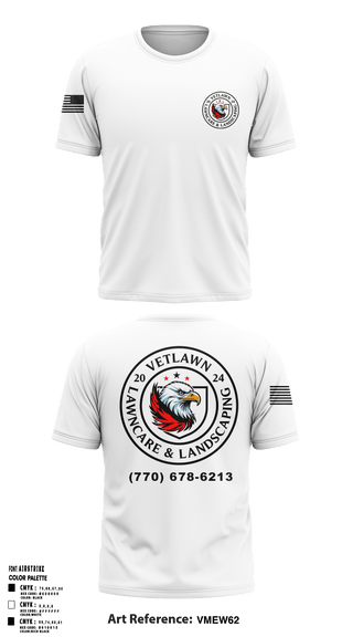 Vetlawn 83001110 Short Sleeve Performance Shirt - 14