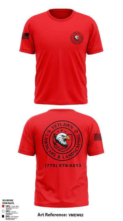Vetlawn 83001110 Short Sleeve Performance Shirt - 14