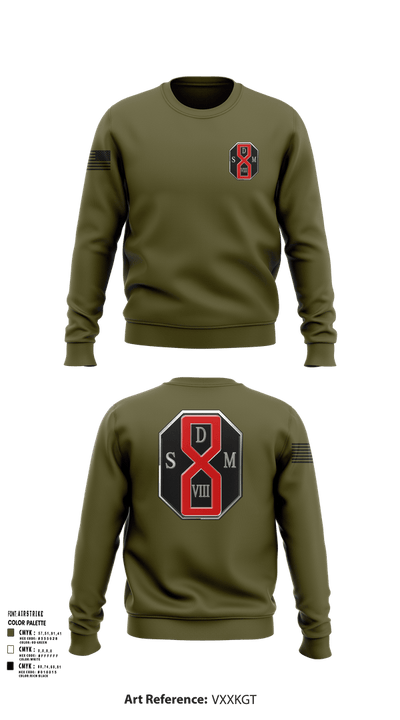 Los Angeles County Sheriffs 89065683 Crew Neck Sweatshirt - 103
