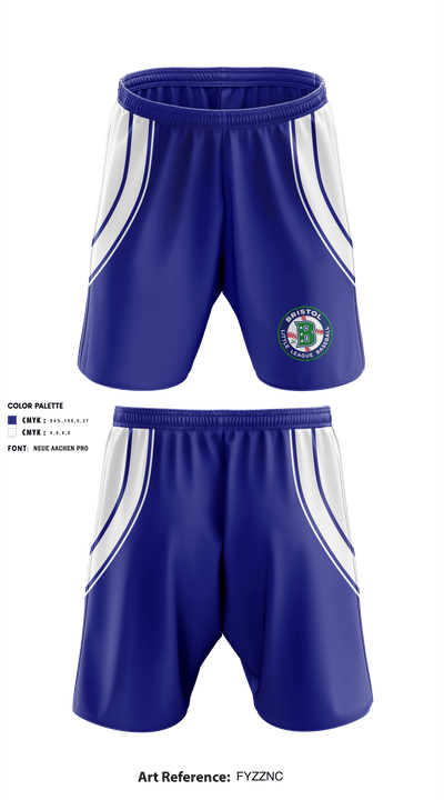 Bristol Ct Little League Team Store	BASEBALL 57104442 Athletic Shorts With Pockets - 1
