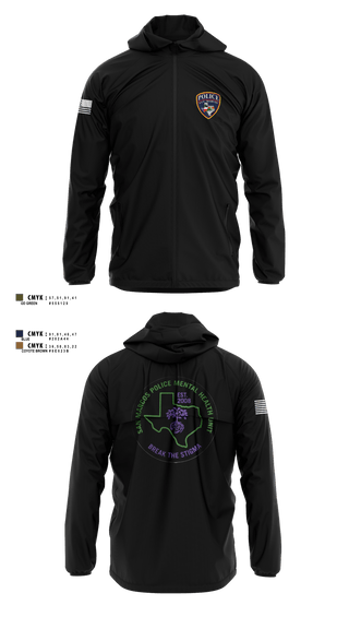 SMPD Mental Health Unit 50608252 Windbreaker -1